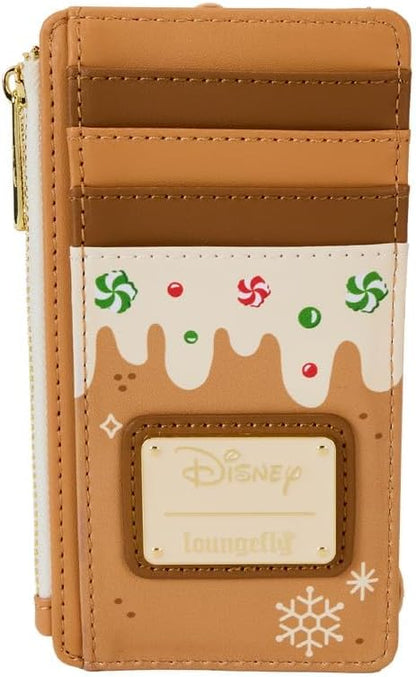 Loungefly Disney Lilo and Stitch Gingerbread Large Cardholder, Multicolor, Card Holder
