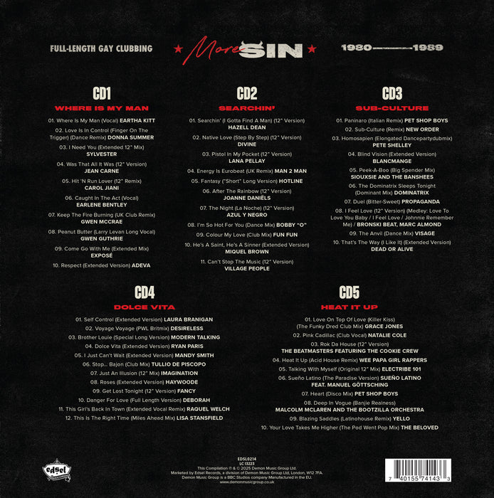 Disco Discharge Presents More Sin: Box of Sin 2