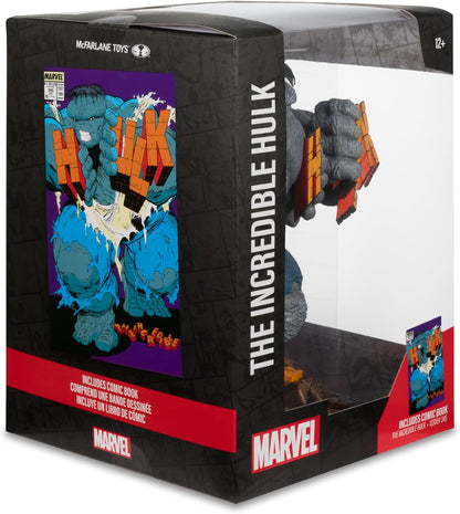 McFarlane Marvel The Incredible Hulk 1:6th Scale Collectible with Scene (The Incredible Hulk #345) Toys