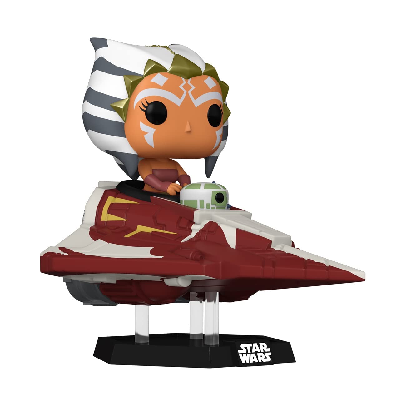 Funko POP! Rides: Star Wars - Ahsoka Tano In Delta-7B - Star Wars: Clone Wars - Amazon Exclusive - Collectable Vinyl Figure - Gift Idea - Official Merchandise - Toys for Kids & Adults - TV Fans