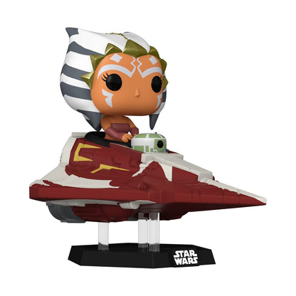 Funko POP! Rides: Star Wars - Ahsoka Tano In Delta-7B - Star Wars: Clone Wars - Amazon Exclusive - Collectable Vinyl Figure - Gift Idea - Official Merchandise - Toys for Kids & Adults - TV Fans