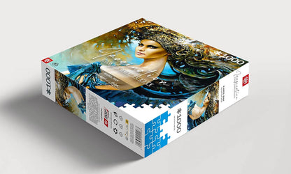 Good Loot Jigsaw Puzzle Imagination Karol Bąk Deceptive Wind 1000 Piece Jigsaw Puzzle Artwork for Adults and Teens 1000 Piece Jigsaw Puzzle - Artist Created Jigsaw Puzzle 68,3x48cm