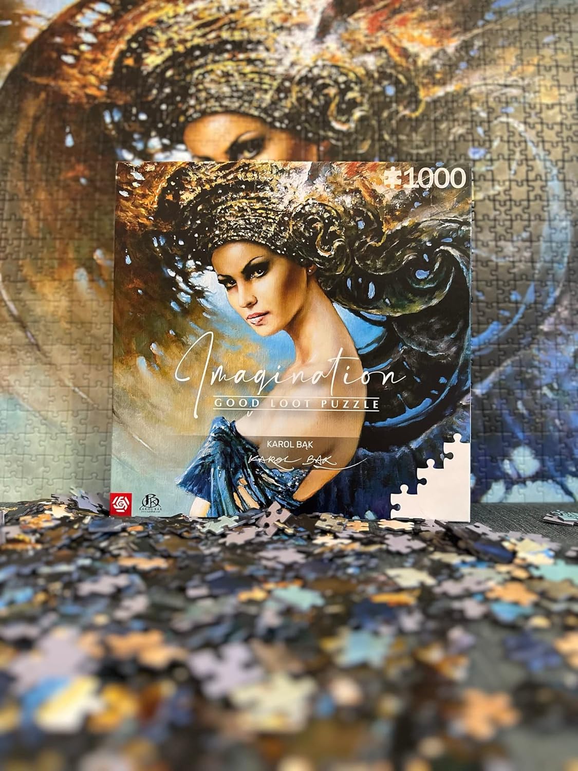 Good Loot Jigsaw Puzzle Imagination Karol Bąk Deceptive Wind 1000 Piece Jigsaw Puzzle Artwork for Adults and Teens 1000 Piece Jigsaw Puzzle - Artist Created Jigsaw Puzzle 68,3x48cm