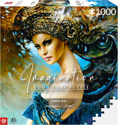 Good Loot Jigsaw Puzzle Imagination Karol Bąk Deceptive Wind 1000 Piece Jigsaw Puzzle Artwork for Adults and Teens 1000 Piece Jigsaw Puzzle - Artist Created Jigsaw Puzzle 68,3x48cm
