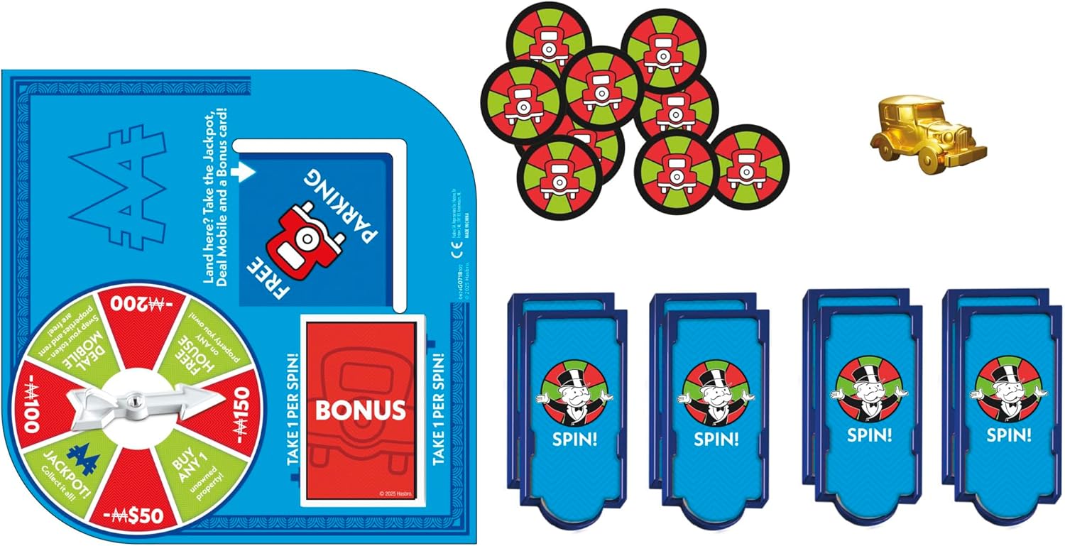 Monopoly Free Parking Jackpot EXPANSION (Classic Monopoly Game Required to Play) - English Version Free parking expansion