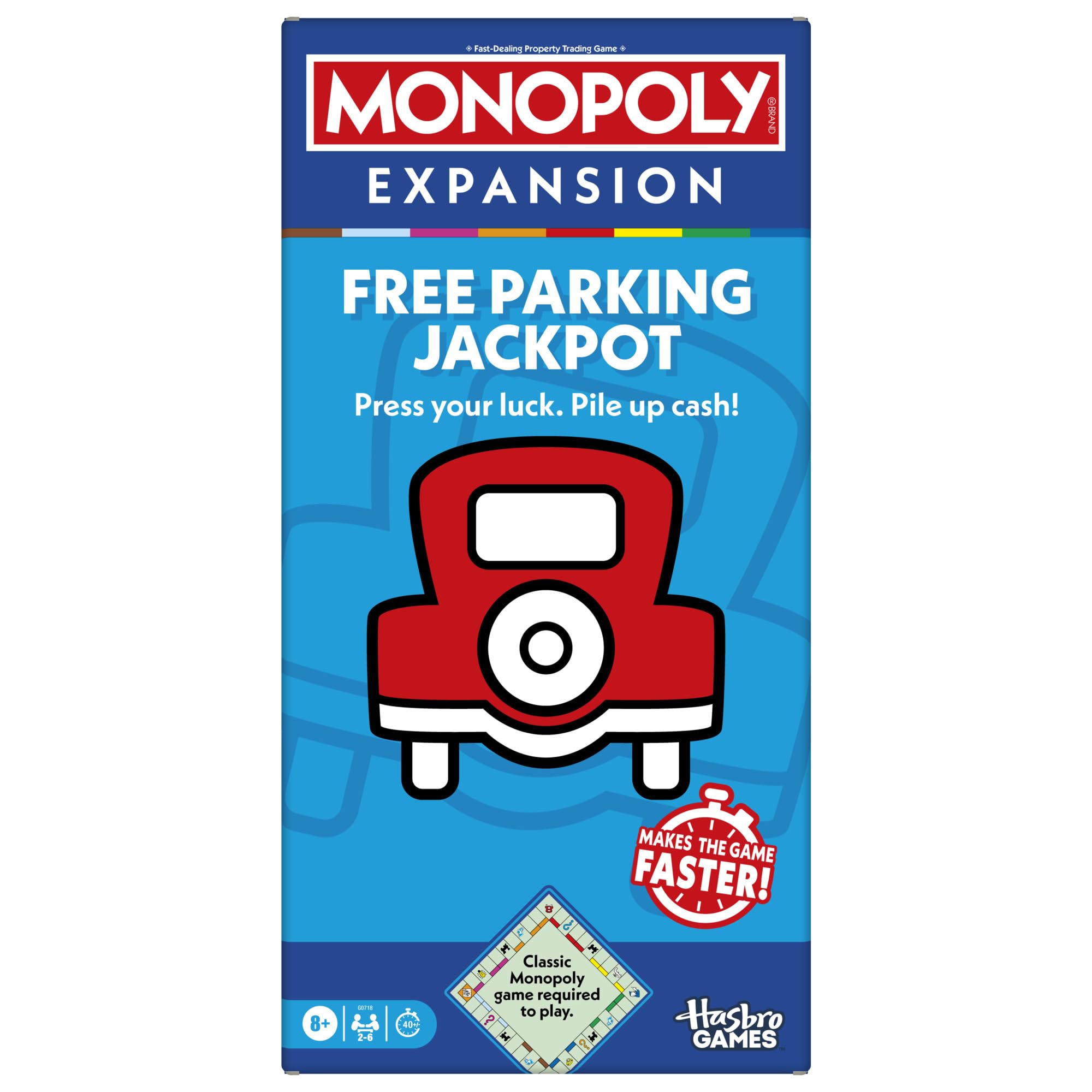 Monopoly Free Parking Jackpot EXPANSION (Classic Monopoly Game Required to Play) - English Version Free parking expansion