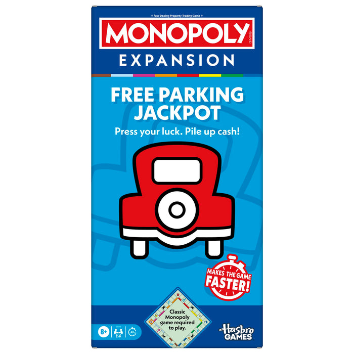 Monopoly Free Parking Jackpot EXPANSION (Classic Monopoly Game Required to Play) - English Version
