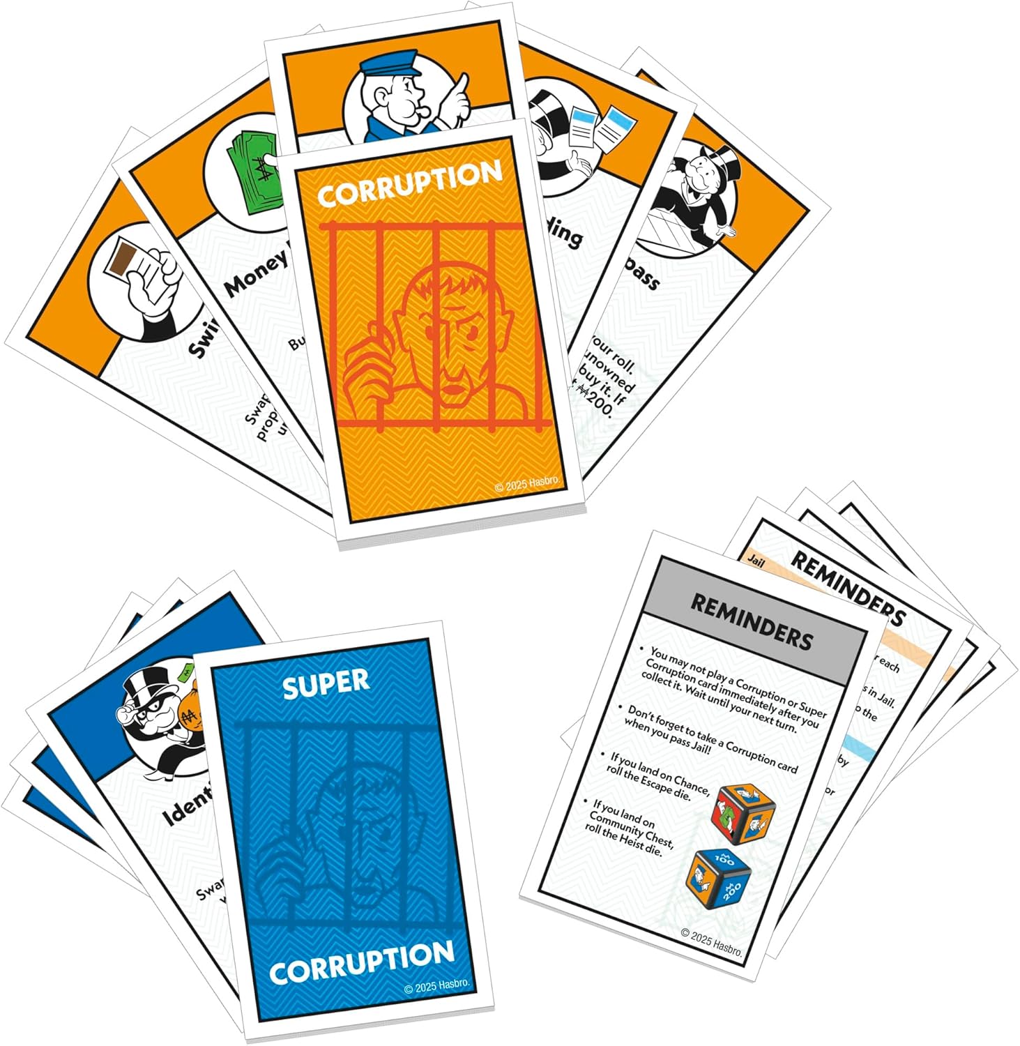 Monopoly Go to Jail EXPANSION (Classic Monopoly Game Required to Play) - English Version