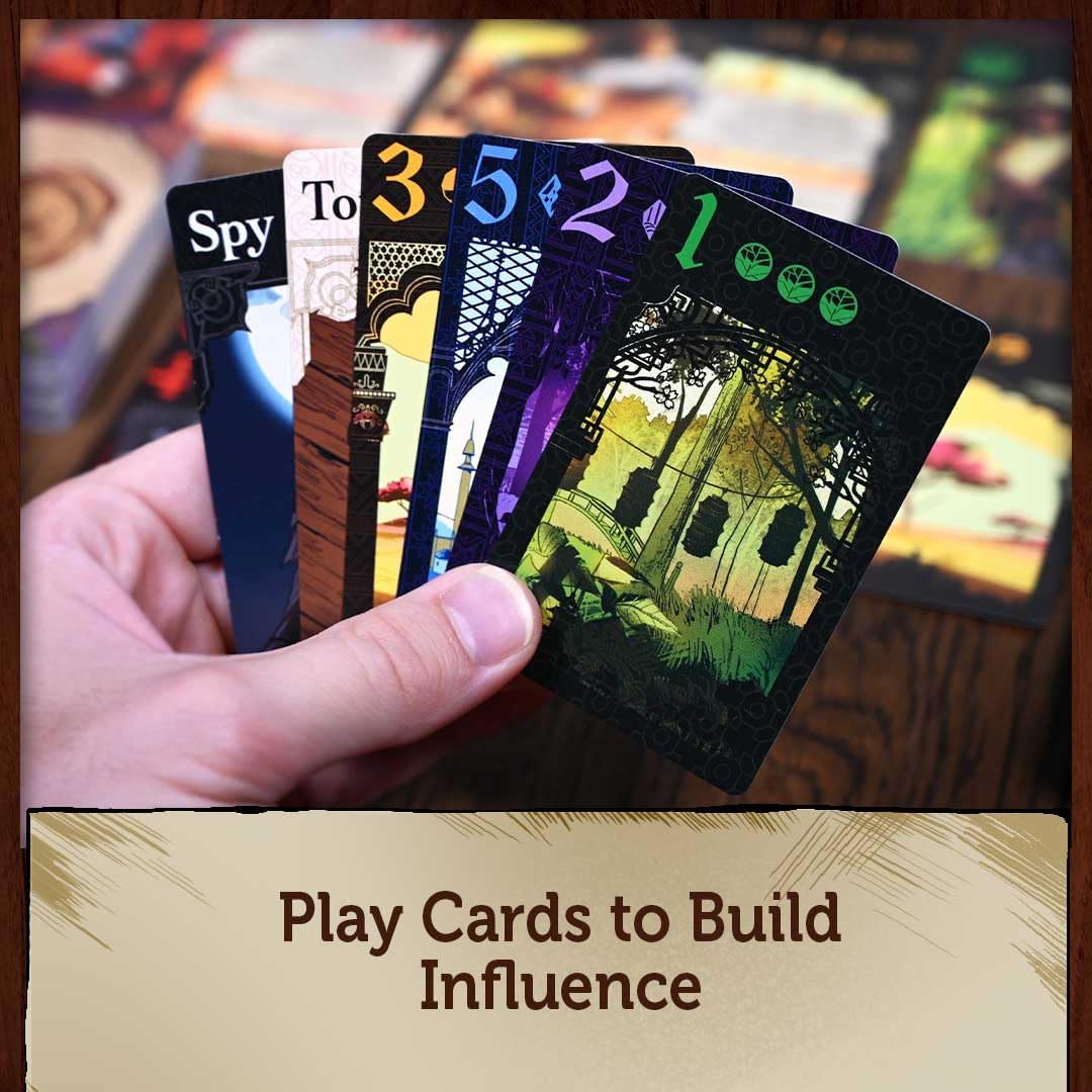 North Star Games Inheritors Card Game - Small Box Strategy - Board Game - 2-4 Players - 30 Minute Playtime - Age 10+, NSG-910