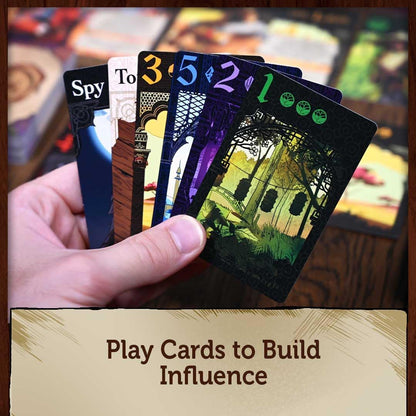 North Star Games Inheritors Card Game - Small Box Strategy - Board Game - 2-4 Players - 30 Minute Playtime - Age 10+, NSG-910