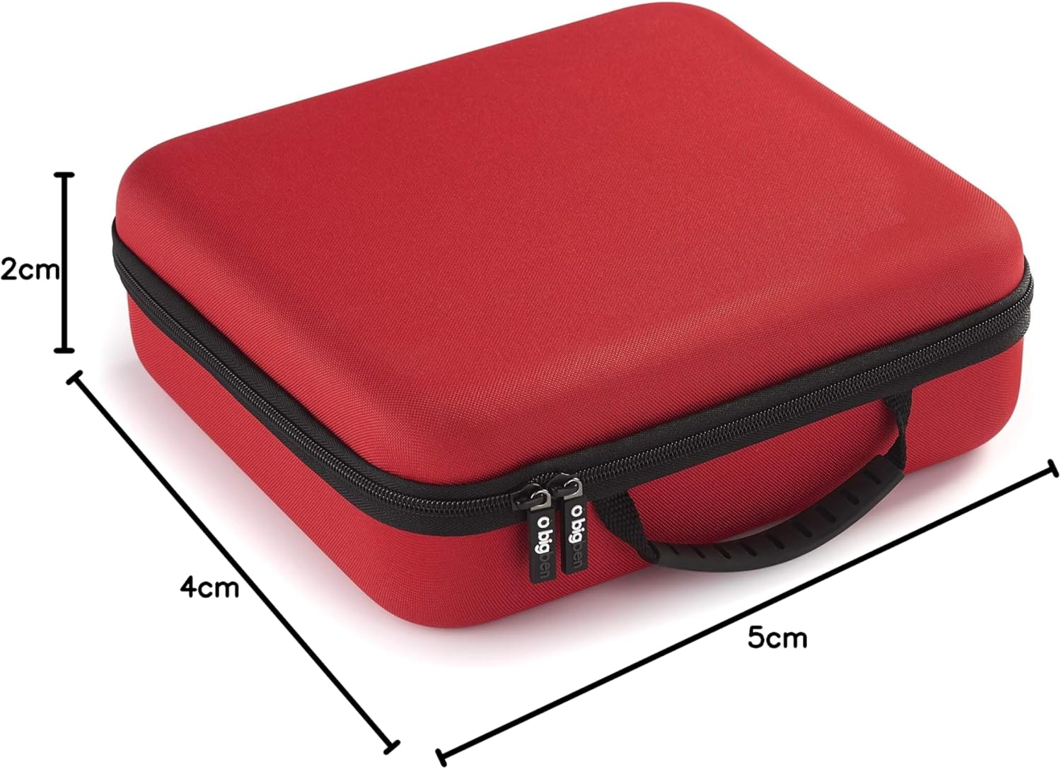 BigBen Interactive SWITCHSTORCASERED tas voor Nintendo Switch, rood