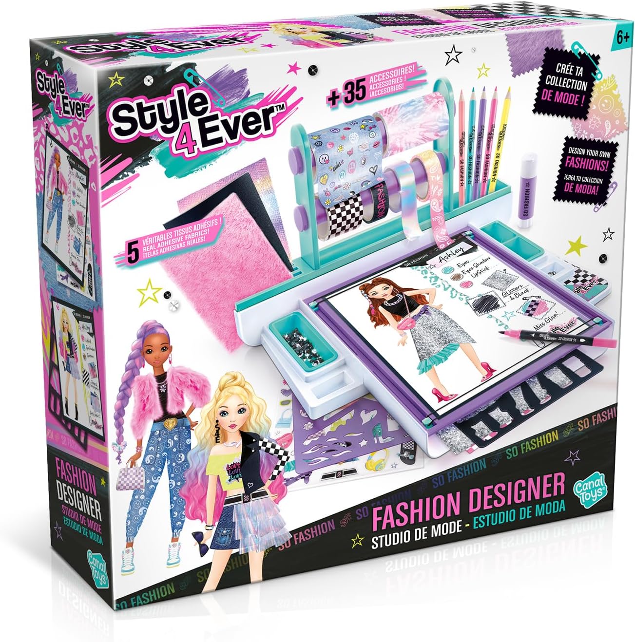 Canal Toys – Style 4 Ever – Fashion Designer Studio – Fashion Design – vanaf 6 jaar – OFG 276, wit
