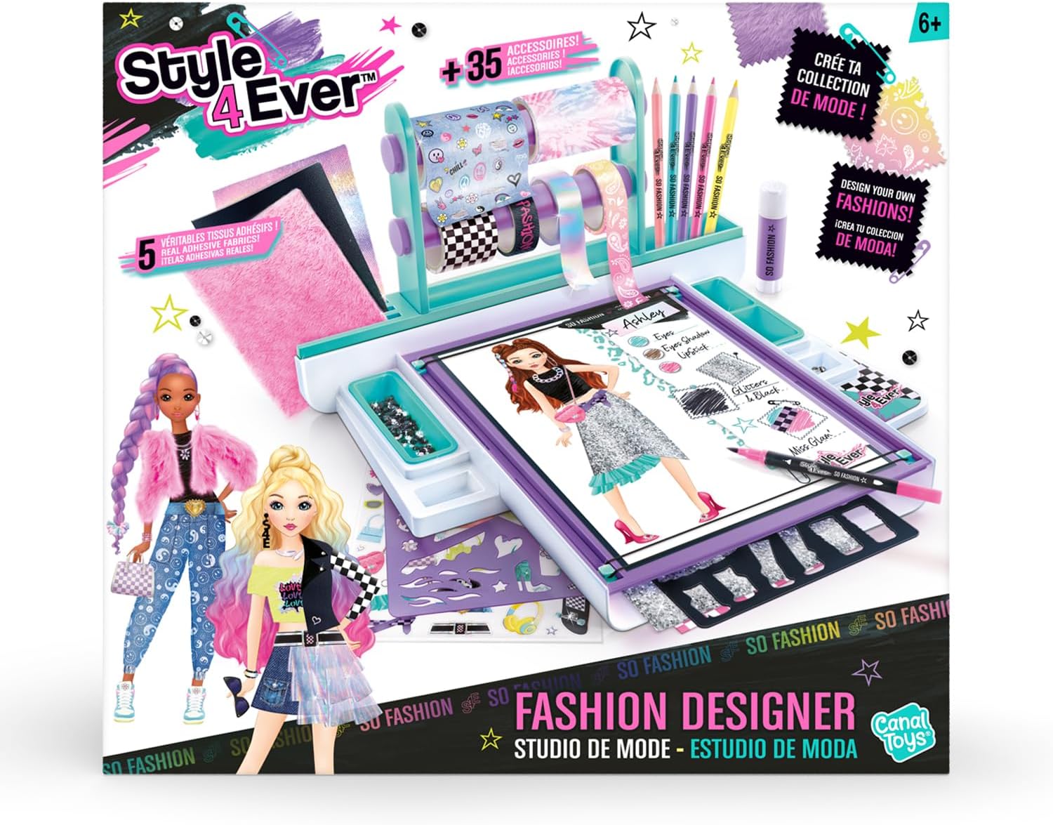 Canal Toys – Style 4 Ever – Fashion Designer Studio – Fashion Design – vanaf 6 jaar – OFG 276, wit