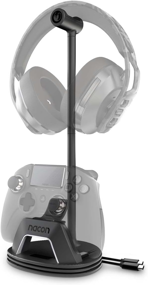 Nacon Charging Station For Headset And Controller Black