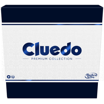 Hasbro Gaming hasbro cluedo premium collection family board game for 2 to 6 players, premium packaging and components, game for 8 years old (norwegian/danish