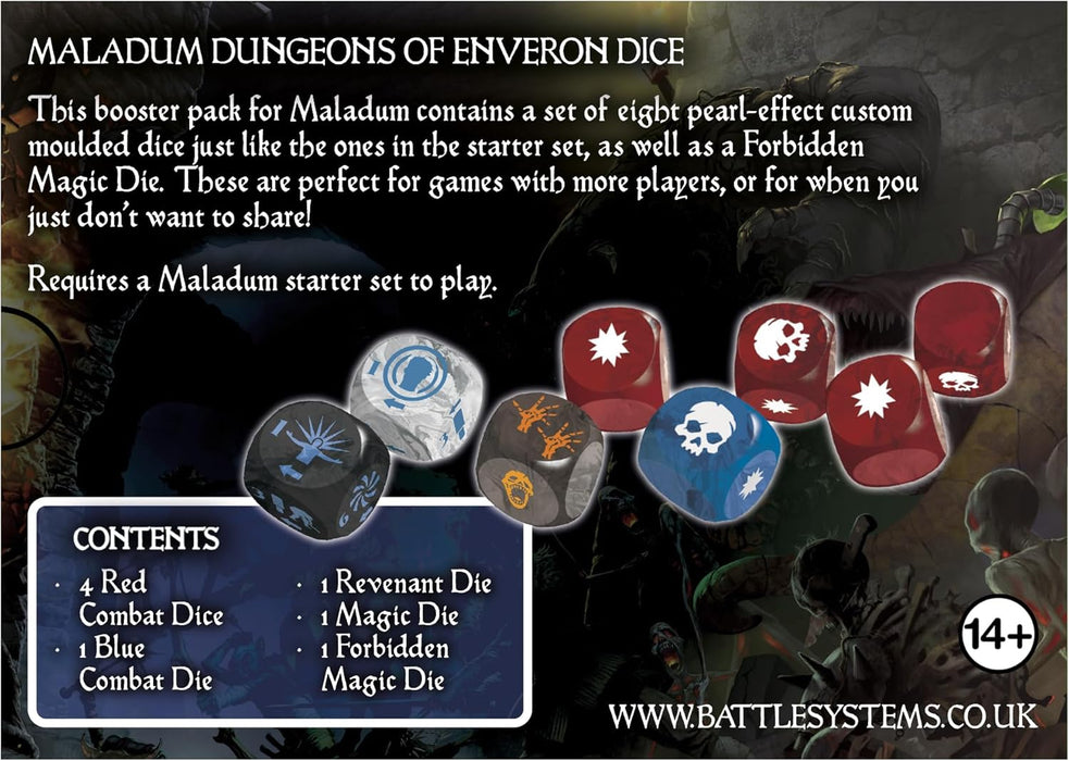 Maladum Dungeons Of Enveron Dice
