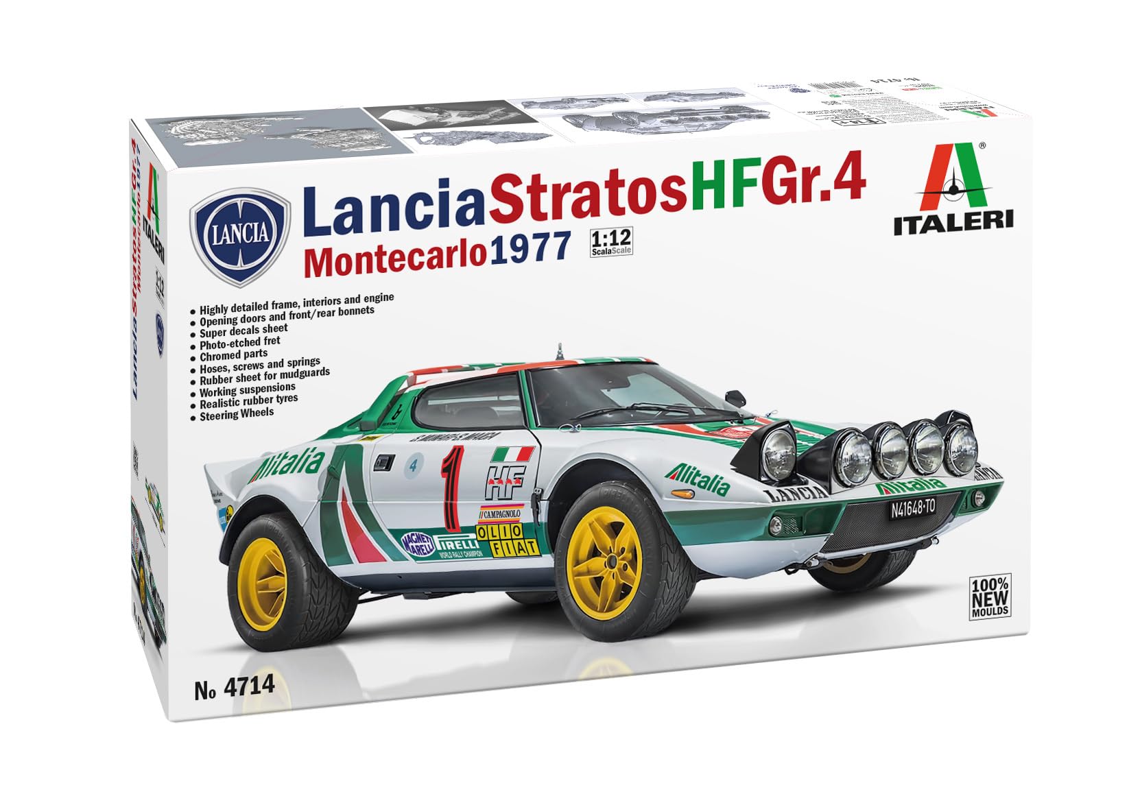 Italeri - 1/12 Lancia Stratos Hf Gr.4 (11/24) *