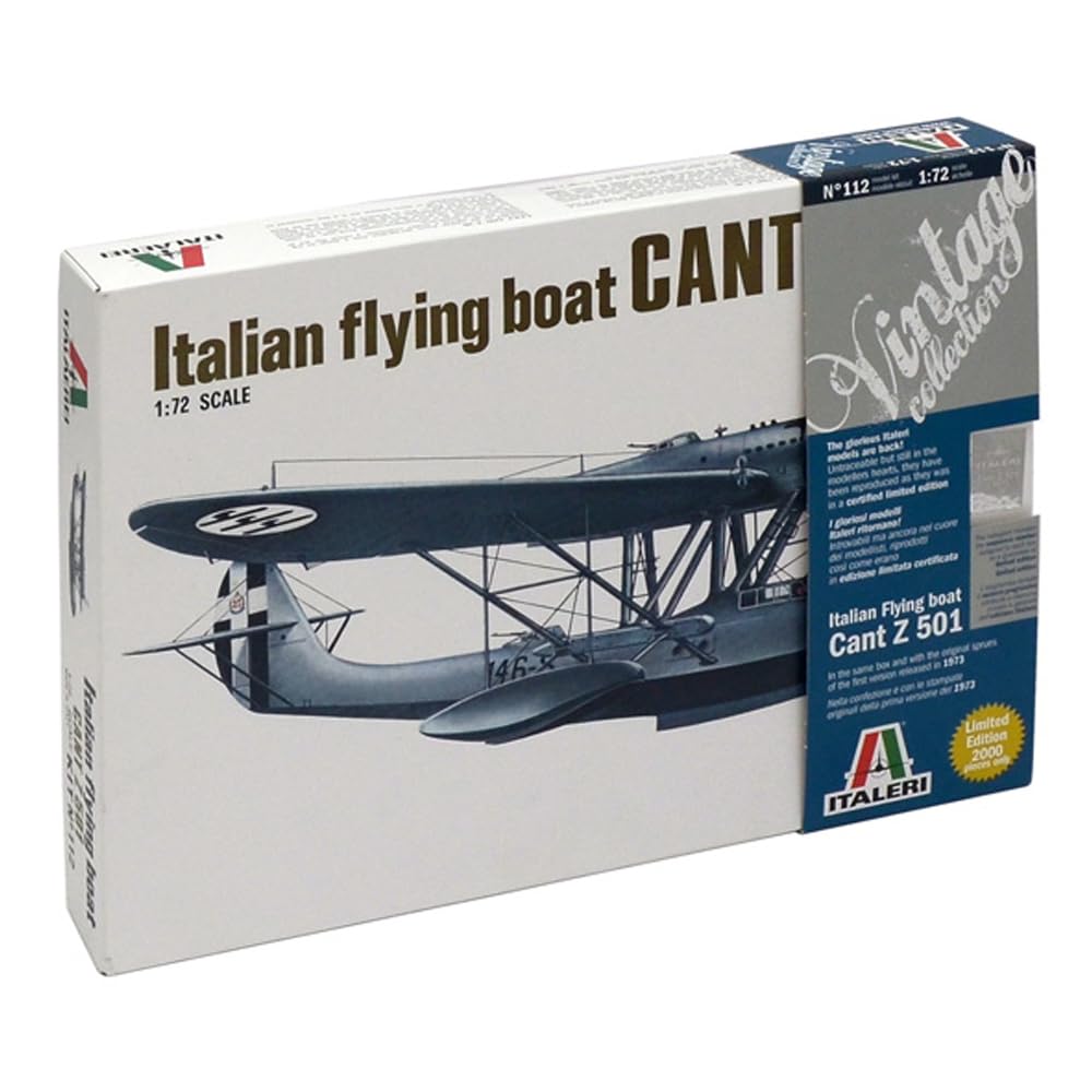 Italeri 1/72 Italian Flying Boat Cant Z501# 112
