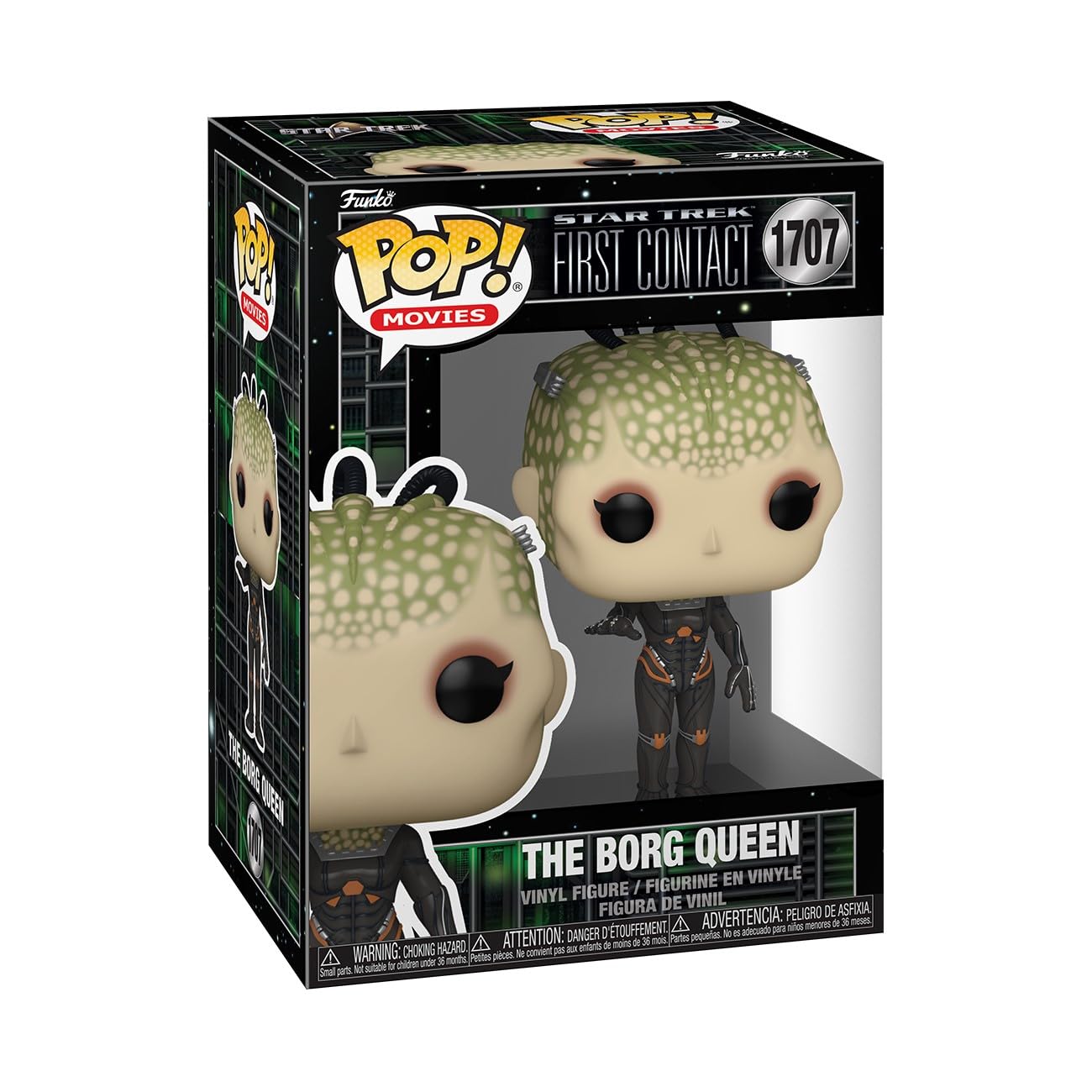 Funko Pop! Movies: ST First Contact - Borg Queen - Star Trek First Contact - Collectable Vinyl Figure - Gift Idea - Official Merchandise - Toys for Kids & Adults - Movies Fans