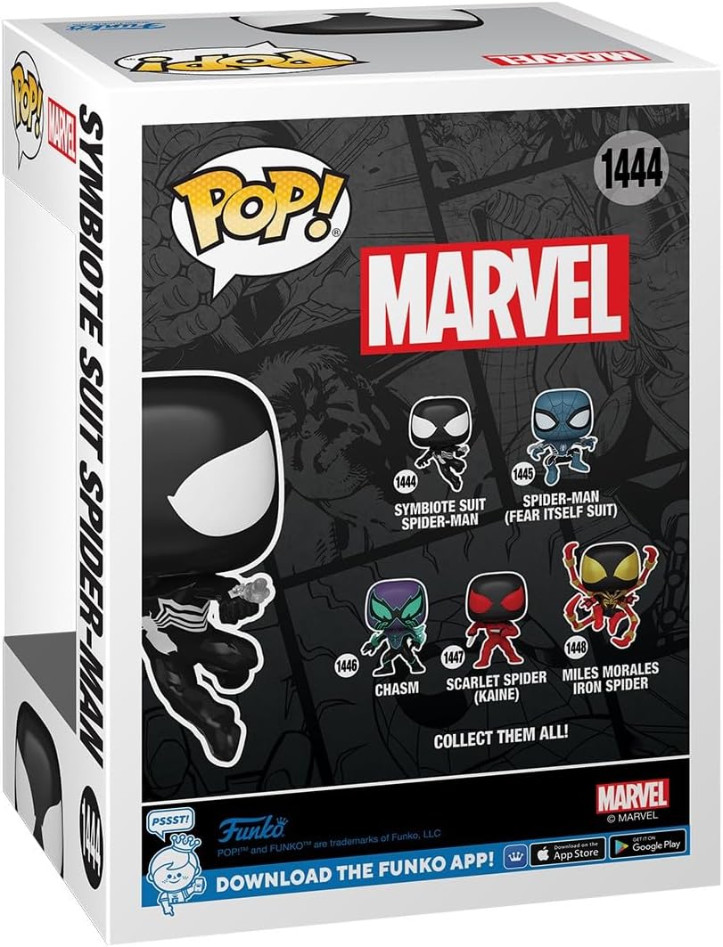 Funko Pop! Marvel: SP Comics - Symbiote Spider-Man Spider-Man - Marvel Comics - Collectable Vinyl Figure - Gift Idea - Official Merchandise - Toys for Kids & Adults - Comic Books Fans