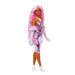 Barbie Deluxe Style Doll #1 in Barbiecore Outfit, Pink Hair and Glossy Pink Dress with Accessories Like Velvet Gloves, Money Purse, and More
