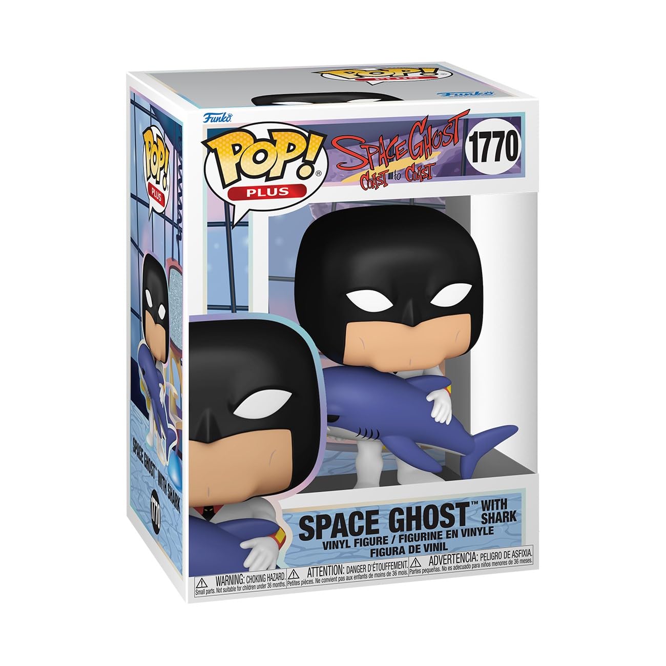 Funko Pop! Plus: Space Ghost Coast to Coast - Space Ghost with Shark