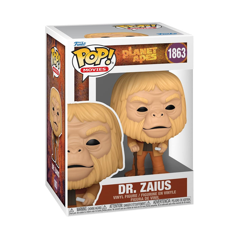 Funko Pop! Movies: Dr Dr. Zaius - Planet Of the Apes - Collectable Vinyl Figure - Gift Idea - Official Merchandise - Toys for Kids & Adults - Movies Fans - Model Figure for Collectors