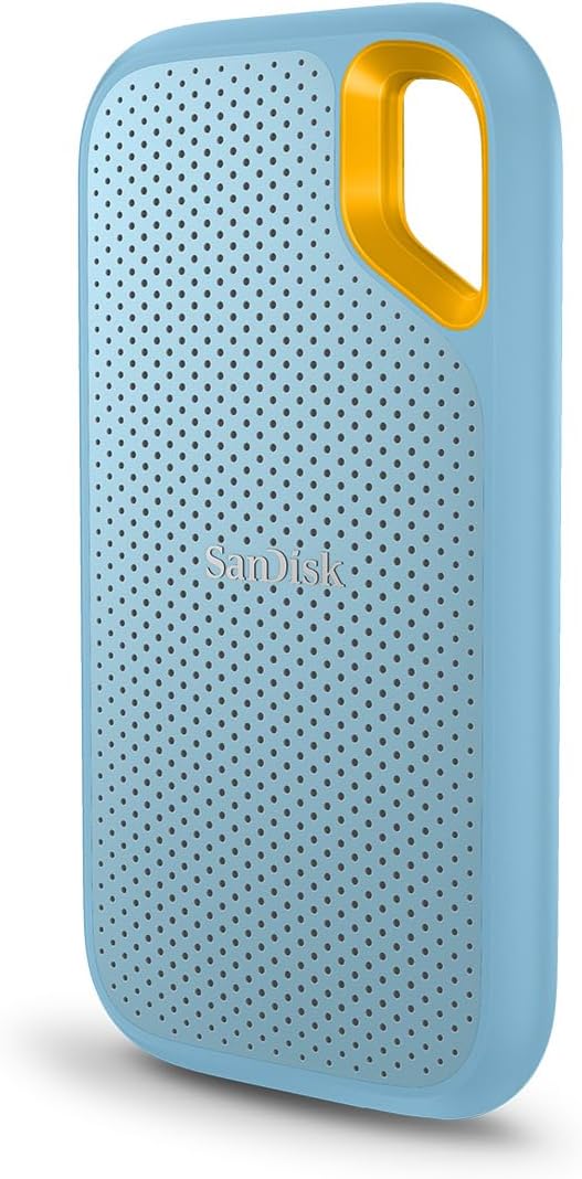 SanDisk 1 TB Portatile SSD - velocità di lettura fino a 800 MB/s, USB 3.2 Gen 2, USB 3.2 Gen 2