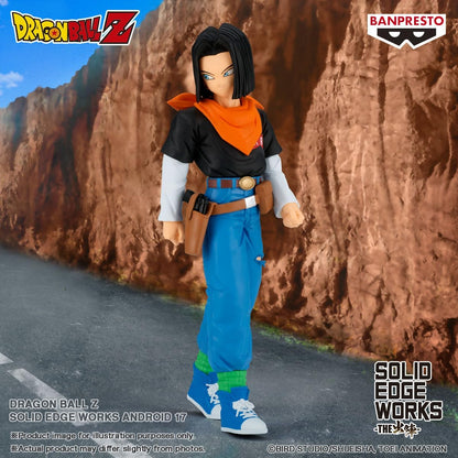 Banpresto - Dragon Ball Z - Android 17, Bandai Spirits Solid Edge Works Figure