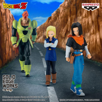 Banpresto - Dragon Ball Z - Android 17, Bandai Spirits Solid Edge Works Figure