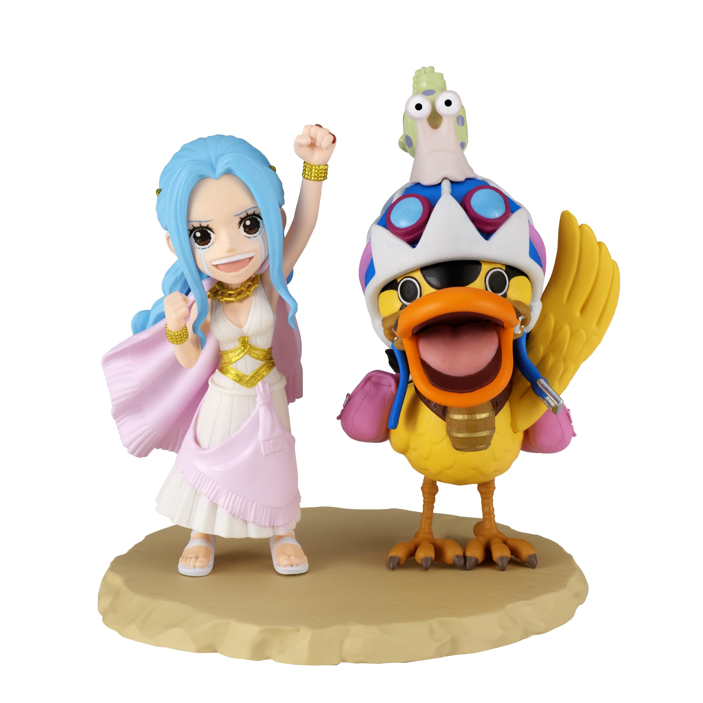 Banpresto - One Piece - Log Stories - Nefertari Vivi & Karoo, Bandai Spirits World Collectable Figure