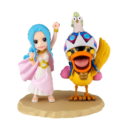 Banpresto - One Piece - Log Stories - Nefertari Vivi & Karoo, Bandai Spirits World Collectable Figure