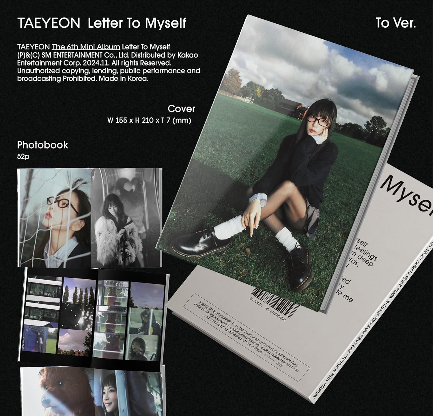 TAEYEON 6th Mini  (To Ver.)（韓国盤）