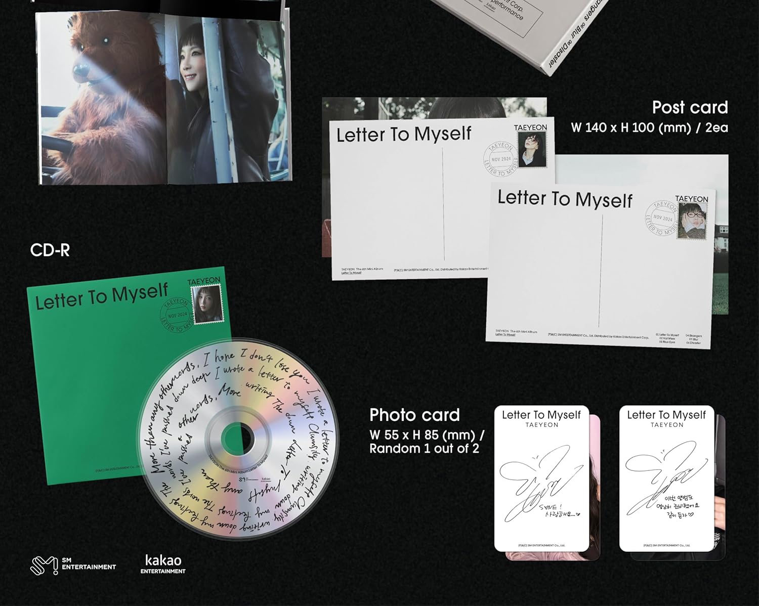 TAEYEON 6th Mini  (To Ver.)（韓国盤）