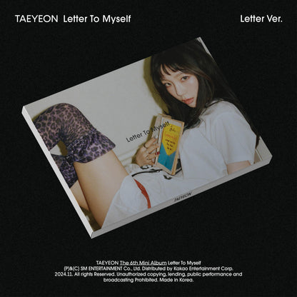 TAEYEON 6th Mini  (Letter Ver.)（韓国盤）