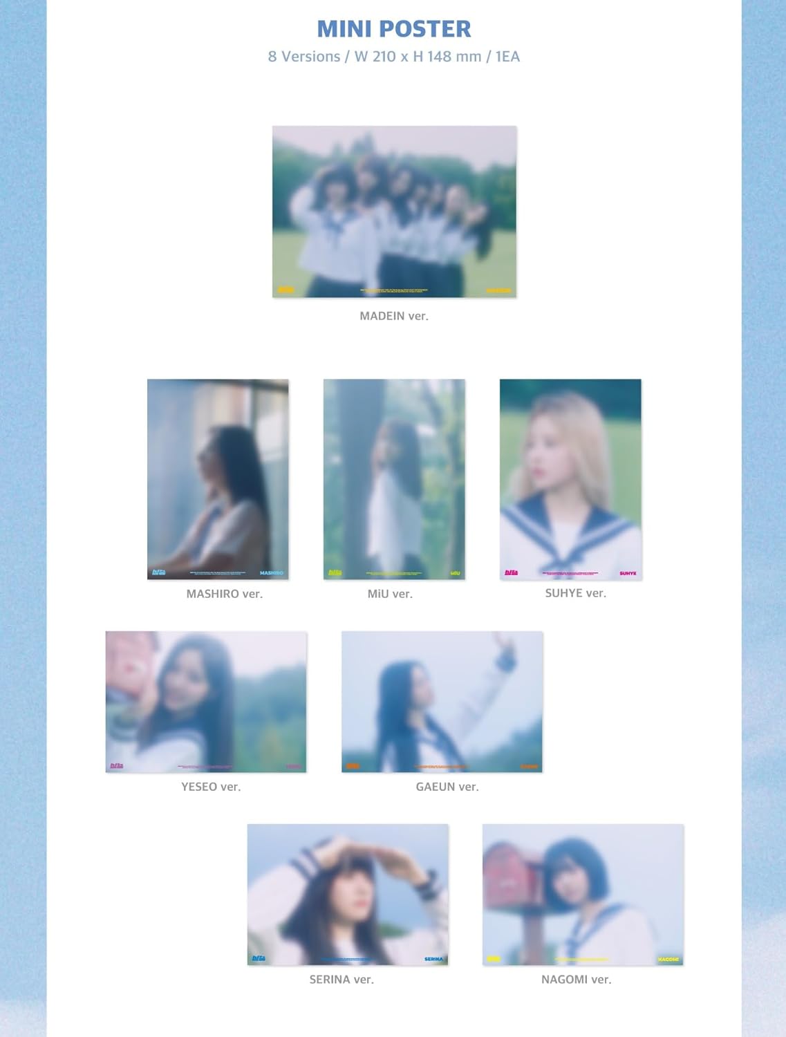 Rising - incl. 148pg Photobook, Mini-Poster, Envelope, Sticker + Photocard Set