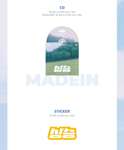 Rising - incl. 148pg Photobook, Mini-Poster, Envelope, Sticker + Photocard Set