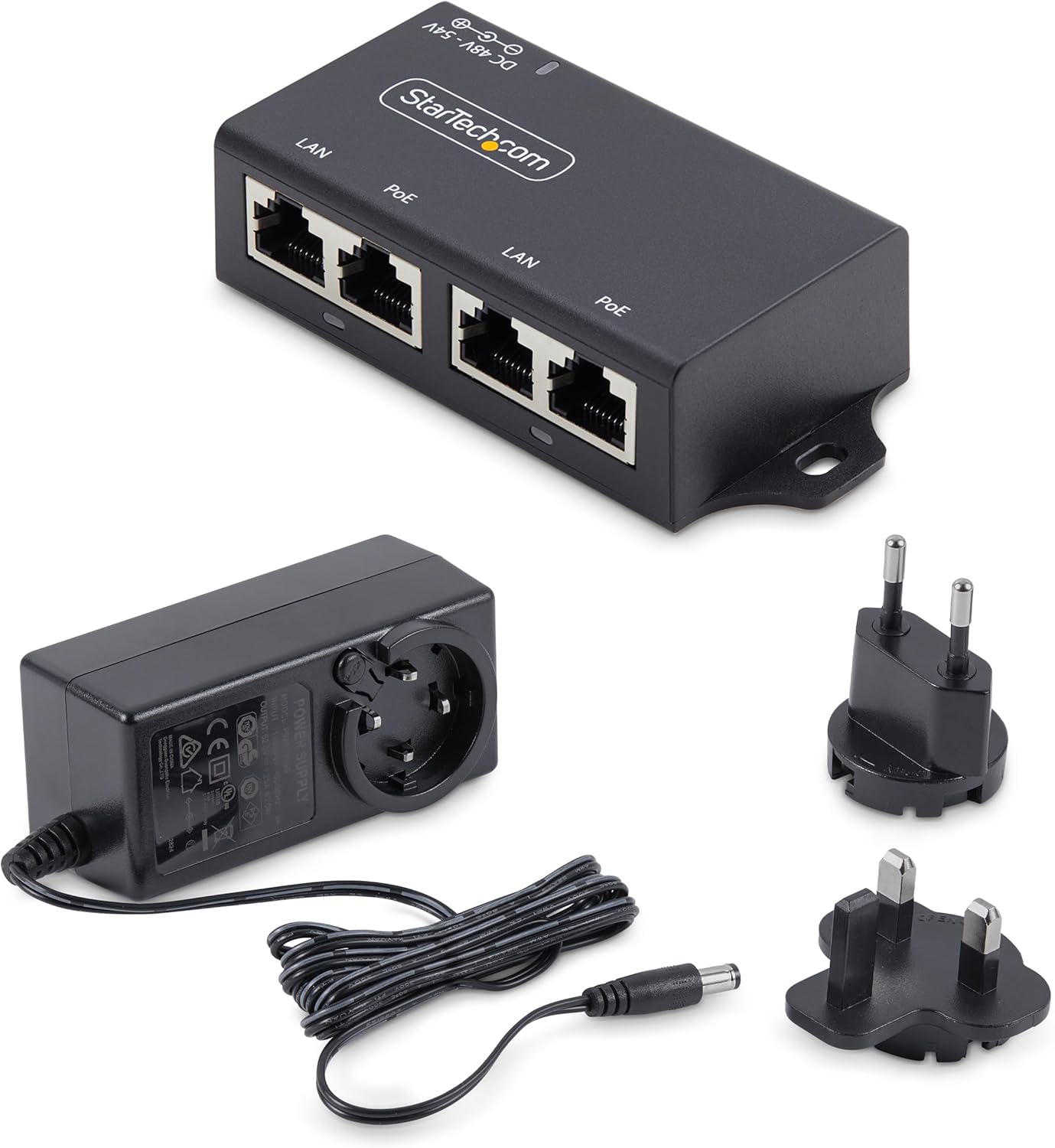 2-Port Multi-Gigabit PoE/PoE++ Injector