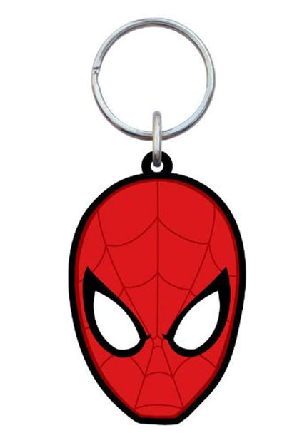 Unbekannt Marvel Spider-Man Head Soft Touch PVC Keychain (5Cm