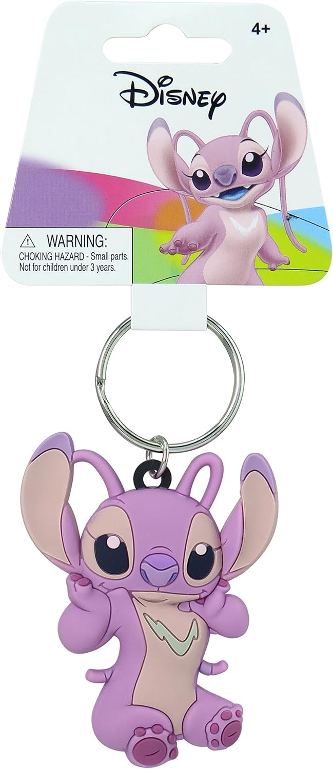 Disney Lilo & Stitch - Angel Soft Touch PVC Bag Clip