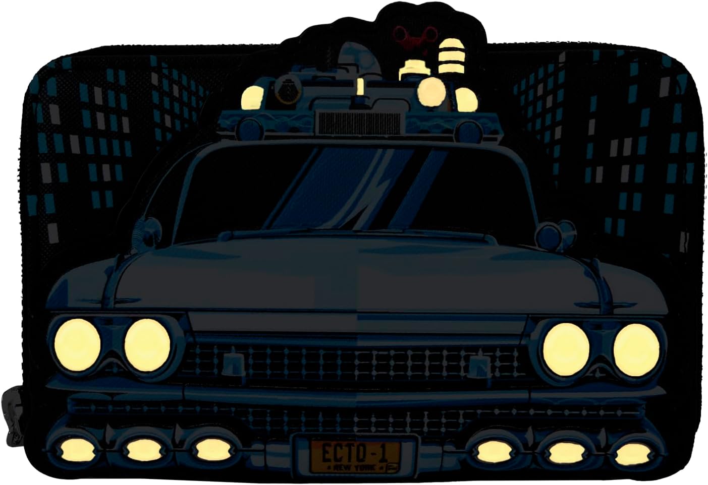 Loungefly Ghostbusters Ecto One Zip Around Wallet, Multicolor, Zip Around Wallet