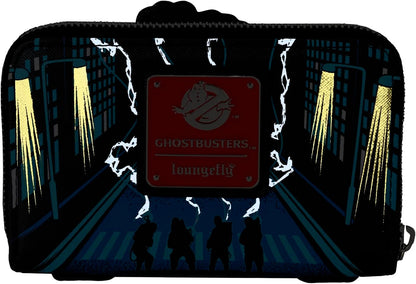 Loungefly Ghostbusters Ecto One Zip Around Wallet, Multicolor, Zip Around Wallet