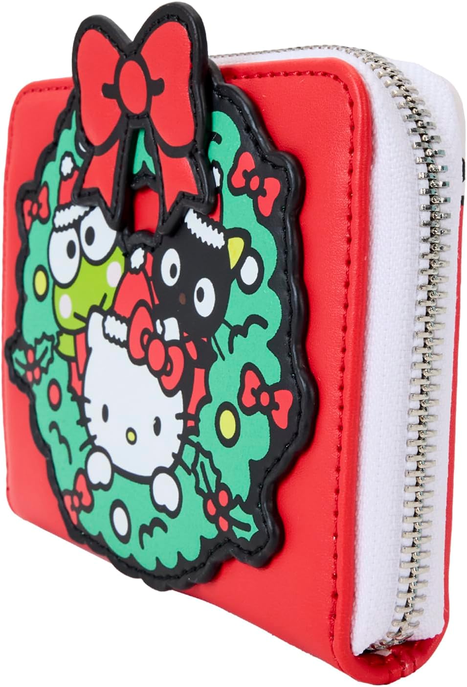 Loungefly Sanrio Winter Wonderland Zip Around Wallet Red