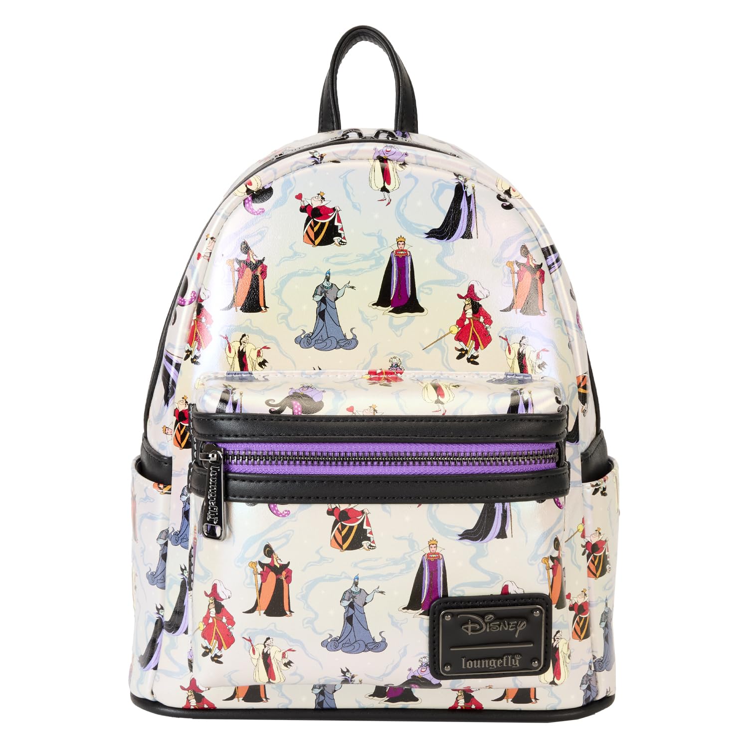 Loungefly Disney Villains Iridescent Mini Backpack