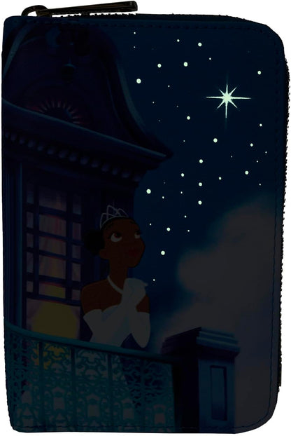 Loungefly Disney Princess and The Frog 15th Anniversary Zip Around Wallet