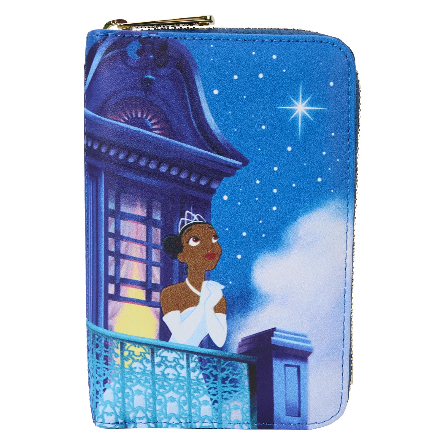 Loungefly Disney Princess and The Frog 15th Anniversary Zip Around Wallet
