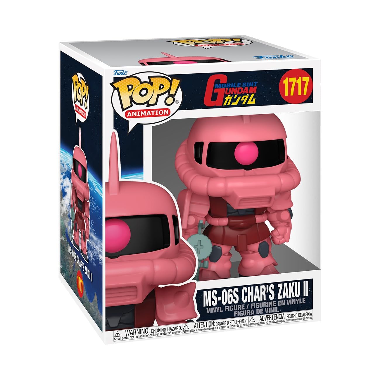 Funko Pop! Super: Mobile Suit Gundam - CHARS ZAKU II - Collectable Vinyl Figure - Gift Idea - Official Merchandise - Toys for Kids & Adults