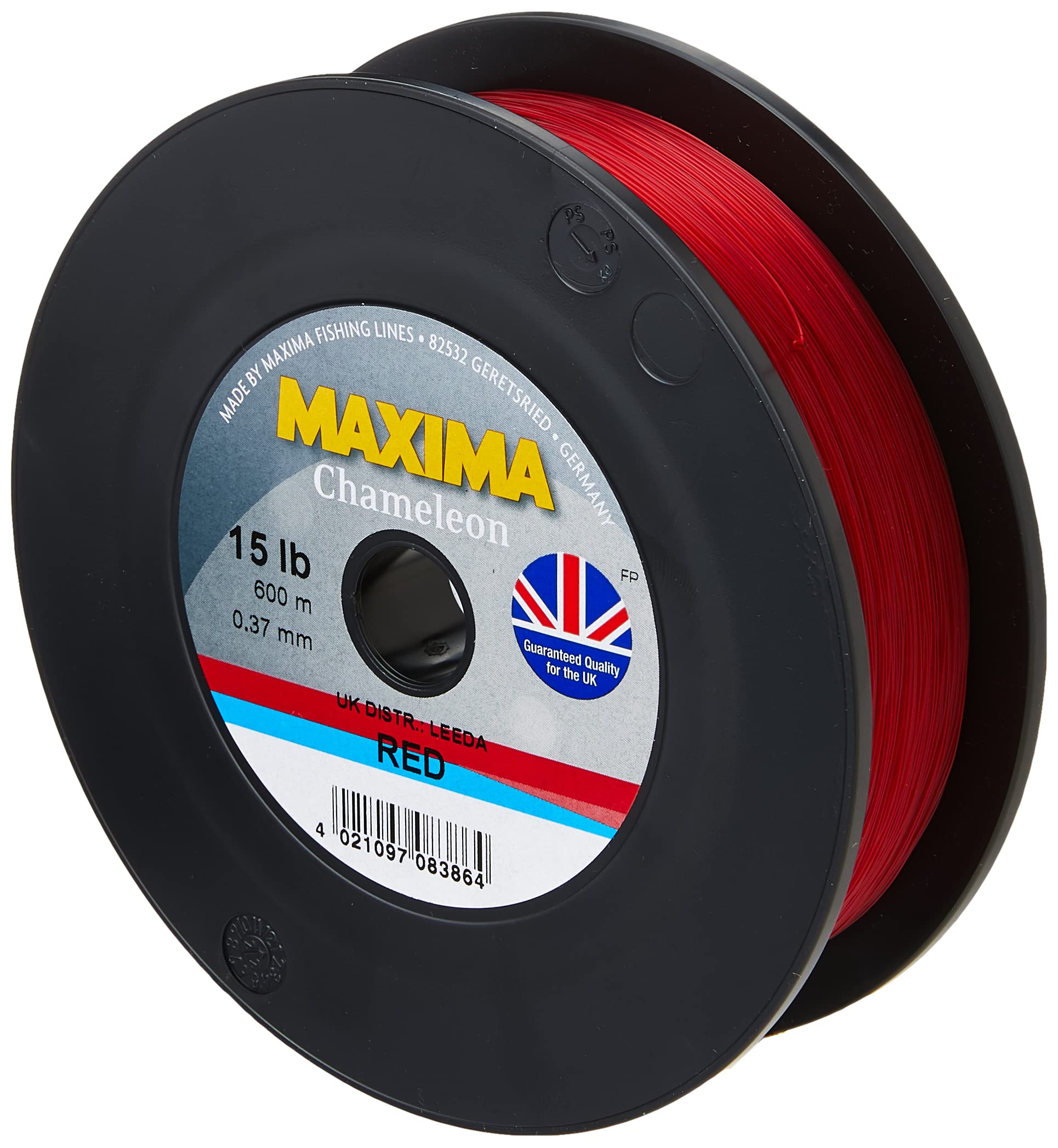 Maxima Maxima Red 600m Bulk Spool 15lb