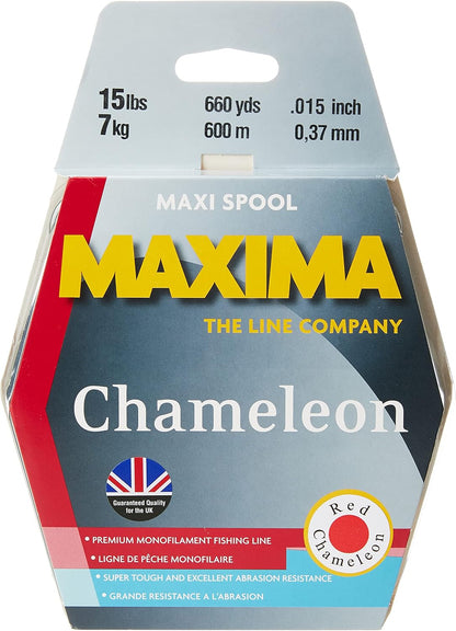 Maxima Maxima Red 600m Bulk Spool 15lb