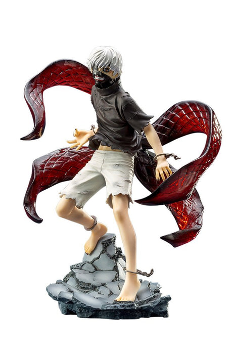 KOTOBUKIYA Tokyo Ghoul ARTFX J Ken Kaneki AWAKENED REPAINTED VER. 1/8 Scale, PVC Pre-painted Complete Figure